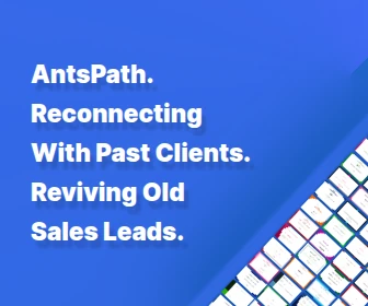 AntsPath - Reconnecting with past clients and reviving old sales leads banner image