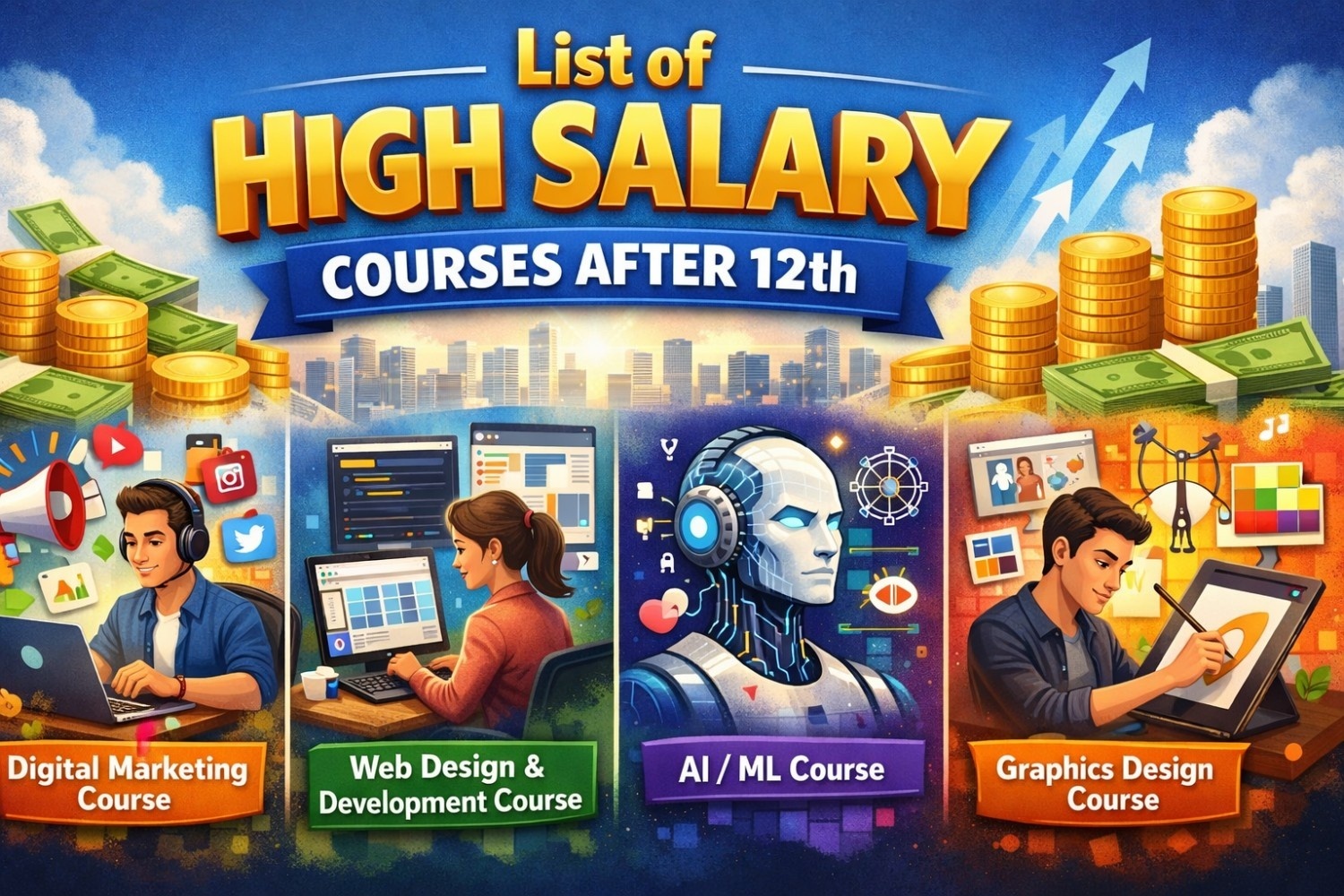 List of High Salary IT Courses After 12th